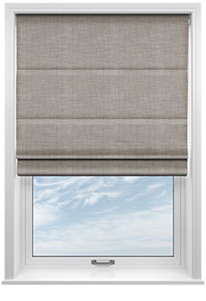 Kilkenny, Wool Grey - Roman Blind